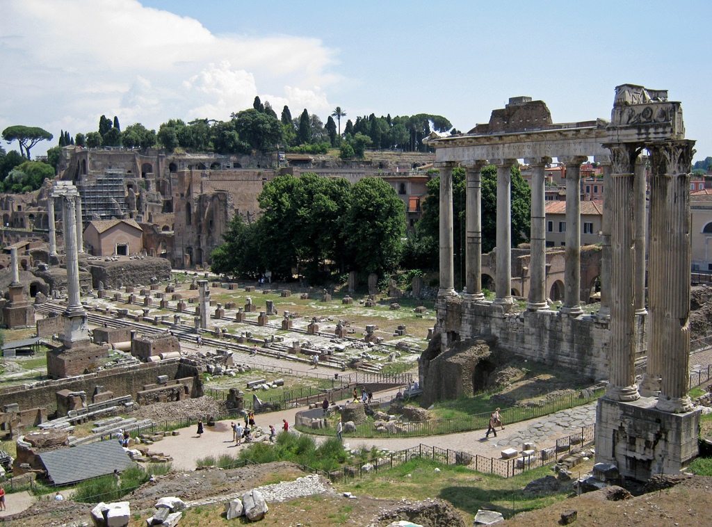 Forum from Capitoline Hill
